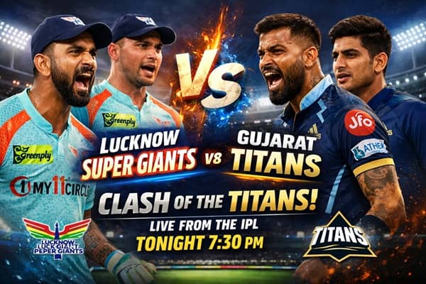 Lucknow Super Giants vs Gujarat Titans Timeline