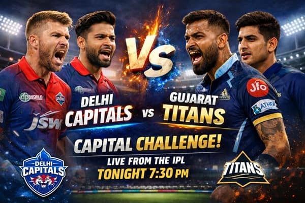 Delhi Capitals vs Gujarat Titans Timeline
