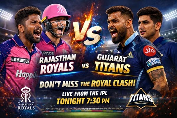 Rajasthan Royals vs Gujarat Titans Timeline