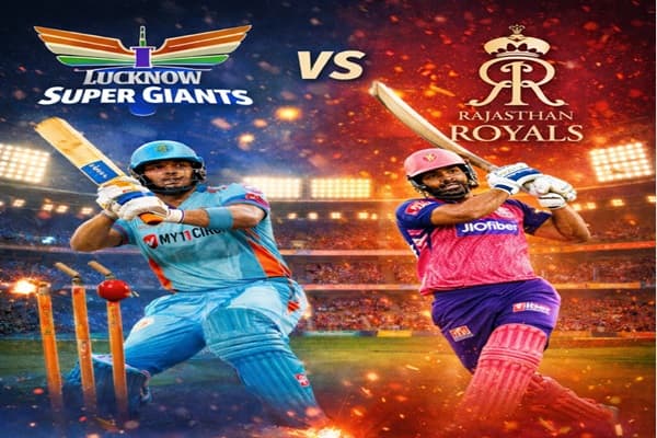 Lucknow Super Giants vs Rajasthan Royals Timeline