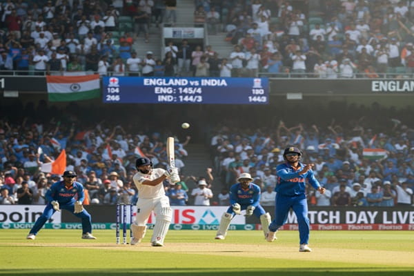 England Cricket Team vs India National Cricket Team Timeline