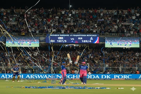 Mumbai Indians vs Rajasthan Royals Timeline Match Summary