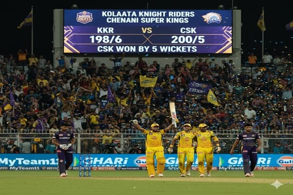 Kolkata Knight Riders vs Chennai Super Kings Match Scorecard