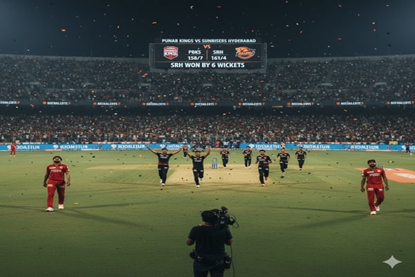 Punjab Kings vs Sunrisers Hyderabad Timeline