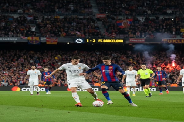 Valencia CF vs FC Barcelona Timeline
